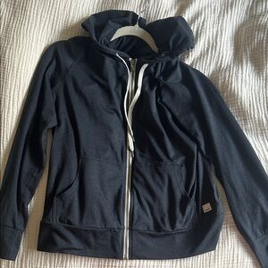 Vuori navy Zip-Up Hoodie